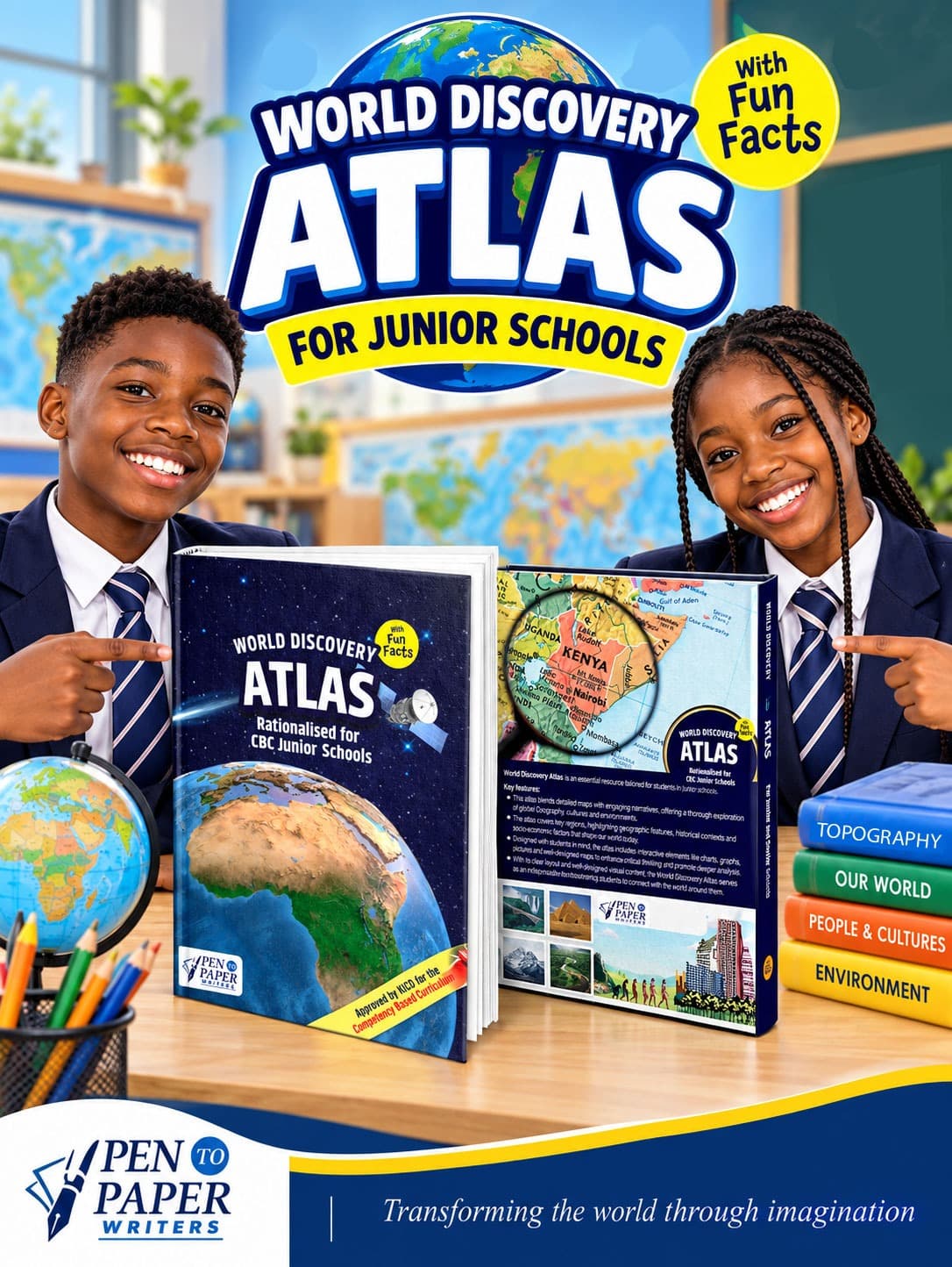 World Discovery Atlas for Junior Schools — a trusted atlas for Grades 7, 8 and 9